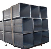 Tubo de Acero Rectangular Soldado ERW de 100 mm x 100 mm, Tubo de Acero al Carbono, Tubo Estructural, Tubo EMT, Certificado JIS/SABS/KS