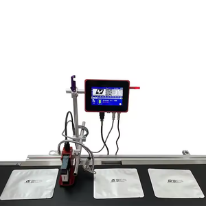 Imprimante à jet d'encre thermique <span class=keywords><strong>en</strong></span> <span class=keywords><strong>ligne</strong></span> YAOMATEC 150P 12,7 mm pour bouteilles <span class=keywords><strong>en</strong></span> plastique, date d'expiration, logo, étiquette, code QR - Product Image 2