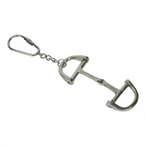 Horse Bit <b>Keyring</b> Shinny Polished Key Holder Collectable And Promotional Gift Keychains Best Selling Equestrian Keyrings Hotsale - Product Image 1
