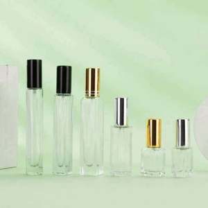 Botellas de Vidrio Transparente Vacías para Perfume con Pulverizador, 3ml/5ml/10ml/15ml, Impresión Personalizada en Caja de Papel - Product Image 2