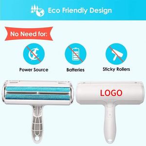 Hot Sale 2022 Custom Logo Color Blue Green Pink Pet Grooming Brush Pet Brush Pet Hair Remover Roller - Product Image 5