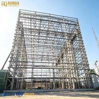 Almacén de Estructura de Acero Moderna de Fácil Instalación para Logística, Distribución, Almacenamiento y Gestión, Almacén de Estructura Metálica