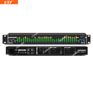 EQA31 Pro Audio, Nuevo Diseño, <span class=keywords><strong>Ecualizador</strong></span> de Audio Digital DSP de 31 Bandas, Procesador de Audio Multi-Efecto de 1U en Metal para Estaciones de Radio o en Vivo - Product Image 4