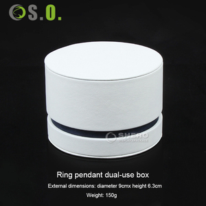 Cajas de Embalaje de Joyería Premium Personalizadas en Blanco y Verde para Collares, Pulseras, Anillos y Pendientes - Product Image 3