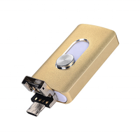 Flashdisk USB Metal Baru OTG 2.0 Custom Gift 4GB 8GB 16GB 32GB 64GB
