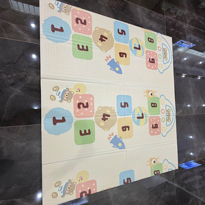 <span class=keywords><strong>Tapis</strong></span> de jeu en mousse XPE, bonne résistance, mousse semi-<span class=keywords><strong>rigide</strong></span>, résistance aux chocs élevée, pour les enfants, utilisation en intérieur, pour ramper sur le sol - Product Image 3