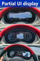 Nouvel écran LCD d'affichage de vitesse, panneau d'instrumentation adapté aux modèles AUDI Q3 2012-2018, avec grand écran HD de 12,3 pouces