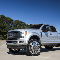 Ruedas Dobles de Aleación de Aluminio Forjado para JTX KG1 F350 GMC para Silverado de 22-30 Pulgadas, 8/10 Orificios, 8x170, 8x180, 8x200, 8x165.1, 10x225