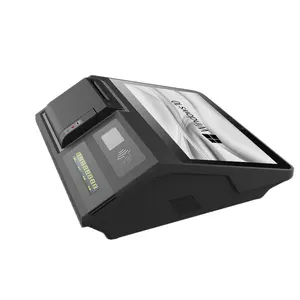 POS Todo en uno Pantalla táctil de 11,6 pulgadas Windows Pos Systems Impresora térmica de 80mm para tienda