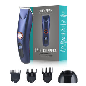 Recortadora <span class=keywords><strong>de</strong></span> <span class=keywords><strong>Vello</strong></span> Corporal <span class=keywords><strong>de</strong></span> Acero al Carbono, 7000 RPM, Recargable, Diseño Vintage, para Zona Íntima - Product Image 1