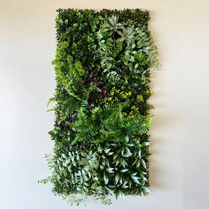 Decoración de Pared 3D <span class=keywords><strong>para</strong></span> Bodas en Casa, Follaje Tropical Artificial, <span class=keywords><strong>Setos</strong></span> de Boj, Césped Verde Artificial de Seda y Plástico - Product Image 4