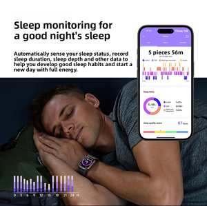 <span class=keywords><strong>Reloj</strong></span> <span class=keywords><strong>Inteligente</strong></span> VVS Android para Hombre, Pantalla Grande, Batería de Larga Duración, Monitor de Salud y Ejercicio, Llamadas Inalámbricas, OEM ODM - Product Image 3