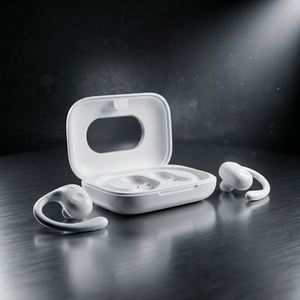 Appareil <span class=keywords><strong>Auditif</strong></span> Hybride Techmi & Bouchon d'Oreille Électronique 2-en-1, TWS OTC FDA avec App pour Perte Auditive et Protection - Product Image 2