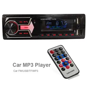 ホットセールAMFM RDSカーMP3プレーヤーカーラジオ1 DinステレオオートヘッドユニットオーディオステレオMP3プレーヤー車用