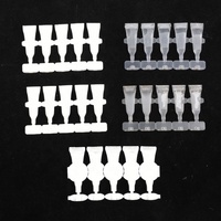 Machine semi-automatique de cachetage de remplissage de tube de bande de l'ampoule 5 monodoses en plastique 5 en 1 pour 0.5 ~ 10ml