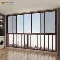 Fenêtres coulissantes en aluminium pour maisons, vente en gros d'usine, fenêtres coulissantes en alliage d'aluminium, écoénergétiques, taille personnalisée pour projets de villas