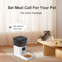 Vente en gros de distributeur automatique de nourriture pour animaux de compagnie avec logo personnalisé distributeur de nourriture pour chat avec wifi distributeur automatique de nourriture pour chien et chat