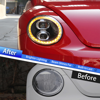 Feux avant de voiture KGKB pour VW Beetle A5 5C1/5C3/5C5 2013-2020, mise à niveau style 911, phares LED automatiques, lentilles de projecteur, accessoires