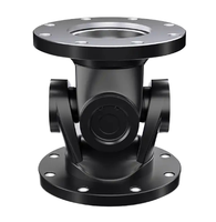 Accouplement cardanique en forme de disque personnalisable OEM, construction en acier, universel, pour compresseur d'air industriel USA, couple de 500 Nm, type Oldham