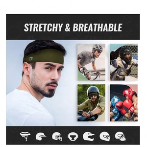 Bandeau de course unisexe pour enfants et adultes-Accessoires d'entraînement anti-transpiration pour usage éducatif - Product Image 3