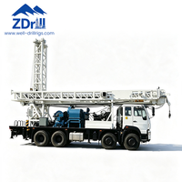 ZDSPJ1000 Foreuse hydraulique à table rotative, équipement de forage de puits d'eau entraîné par un moteur diesel