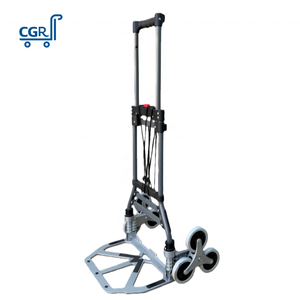 Carretilla <span class=keywords><strong>de</strong></span> Plataforma Plegable Industrial <span class=keywords><strong>de</strong></span> Aluminio OEM, Carretilla <span class=keywords><strong>de</strong></span> <span class=keywords><strong>Mano</strong></span> y Trolley con 2 Ruedas, Vagoneta para Camping - Product Image 3