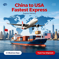 Service express accéléré de la Chine vers les États-Unis |   Livraison rapide en 3 à 5 jours, service porte-à-porte, agent de transport maritime, consolidation de fret