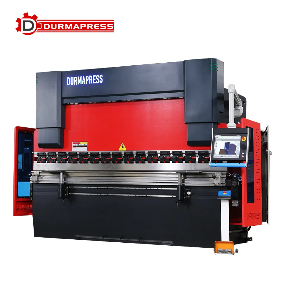 Durmapress vente directe DA66T 100ton 2500mm 160ton 3200mm CNC presse plieuse