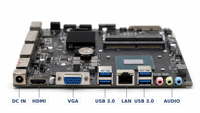 Carte mère TOPC AIO HX Intel Core I5/I7 13e/14e génération, double DDR4, 4*USB3.0, Mini ITX pour AIOPC, PC industriel, affichage numérique, POS