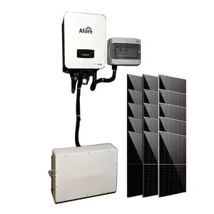 Magazijn Gebruik Zonne-Energie Systeem Verbruik 20kwh 30 Kwh Zonnepaneel Hybride Systeem Complete Kit