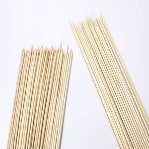 Sinh thái thân thiện gỗ Kebab BBQ xiên công cụ hiệu quả phân hủy sinh học tre tự nhiên trái cây BBQ Thịt nướng xiên que - Product Image 2