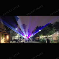 Programme Laser RGB 20w, système de présentation Laser pour l'extérieur, éclairage, programme