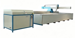 Machine de découpe industrielle CNC à jet d'eau, zone de coupe 6x2m, pompe 50HP, pression max 420 MPa, triphasé 220-480 VAC - Product Image 6