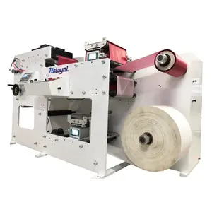 Raloyal High quality automatic 1 color vertical label printing machine