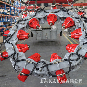 Martillo Hidráulico Changhong para Corte de Pilotes, Accesorio Rojo para Romper Concreto para Excavadora - Product Image 2