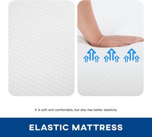 Matelas <span class=keywords><strong>Novilla</strong></span> King Size 10 pouces en mousse à mémoire de forme gel, confortable, soulagement de la pression, soutien corporel, sommeil nocturne rafraîchissant, moelleux moyen - Product Image 6