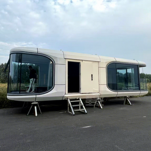 Contenedor Desmontable de Acero Moderno y de Lujo con Panel Sándwich, Cápsula Espacial Expandible para Uso Portátil en Hoteles, Resorts, Oficinas y Hogares - Product Image 1