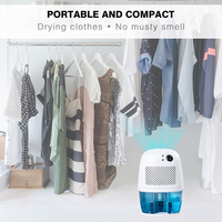 MINI déshumidificateur pour le marché BRITANNIQUE avec le CE, UKCA,ROHS, mini semi-conducteur thermoélectrique thermoélectrique portatif compact de Peltier pour la salle de bains à la maison