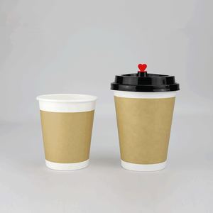 Tasses à café compostables avec Logo imprimé personnalisé, <span class=keywords><strong>verre</strong></span> en papier pour boisson chaude 8oz 12oz 14oz 16oz 22oz - Product Image 3