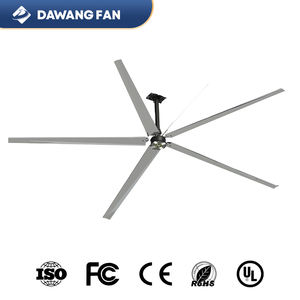 DAWANGFAN 26-Pound Dairy Ventilação Ventilador 16130m3/min 60-120RPM para Aves Uso Fazenda Ventilador de Teto Motor Fácil Instalação - Product Image 1