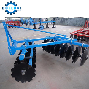 Bofeng Disc Harrow 16 Blades Blue Farm <b>Cultivator</b> For Tractor Mounting - Product Image 2