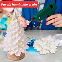 Coquillages artisanaux, arbre de coquillages avec lumière LED, pour décoration de Noël, de plage, de mariage, cadeau d'anniversaire, décoration intérieure