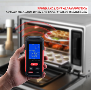 Detector de campo electromagnético WT3122, radiador de onda, probador de radiación de teléfono móvil, alarma visual audible - Product Image 2