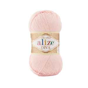 Alize Diva 161 100% ผลิตภัณฑ์เส้นด้ายอะคริลิค - Product Image 1
