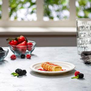 Биокинкинг 100%, Компостируемый, экологически чистый, без BPA, одноразовый, сверхмощный, для путешествий из бамбукового волокна из сахарного тростника - Product Image 6