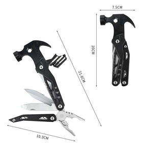 Marteau à griffes multifonctionnel pliable 14 en 1 pour l'extérieur - Product Image 6