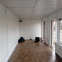 Usine de fabrication de maisons conteneurs préfabriquées en kit, unité préfabriquée en acier à aménagement personnalisé pour hôtels, bureaux, dortoirs et projets de construction