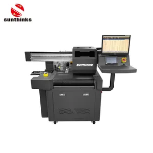 Sunthinks Digital 4 Colors Printing 300mm 600mm 900mm 1200mm 1500mm 1800mm Printing Width Single Pass Inkjet Corrugated Printer