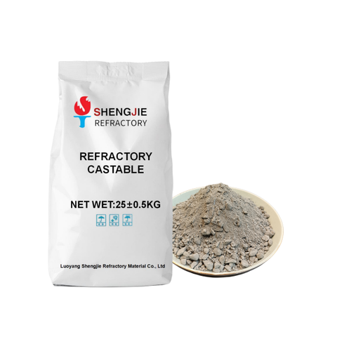 High Temperature Corundum Mullite Castable Cement Refractory Material Furnace Insulation Refractory Material