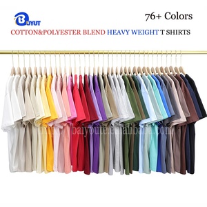 Áo thun in hình nổi 3D, chất liệu cotton chải kỹ 180g 220g 230g, OEM, 95% cotton 5% spandex, in logo tùy chỉnh, size lớn - Product Image 1